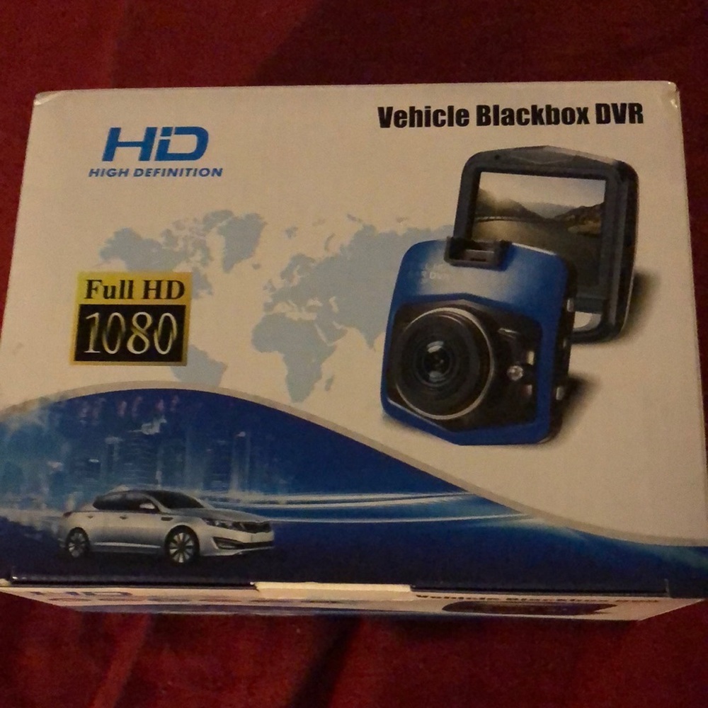 Brand new dash cam never opened